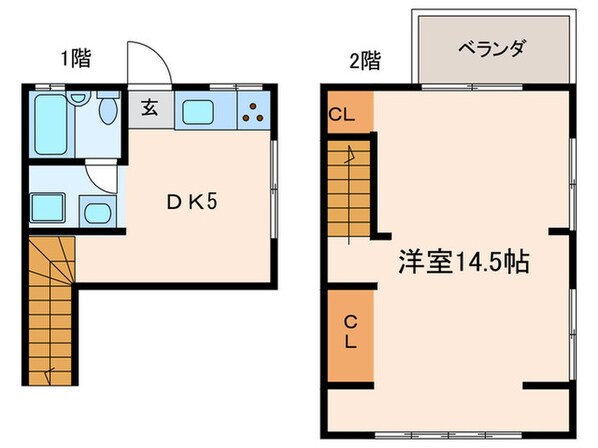 小澤荘の物件間取画像